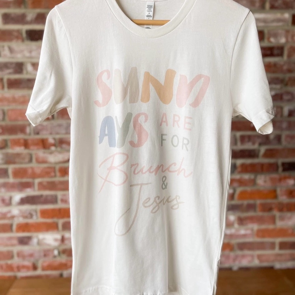 Sundays are for Brunch & Jesus Tee